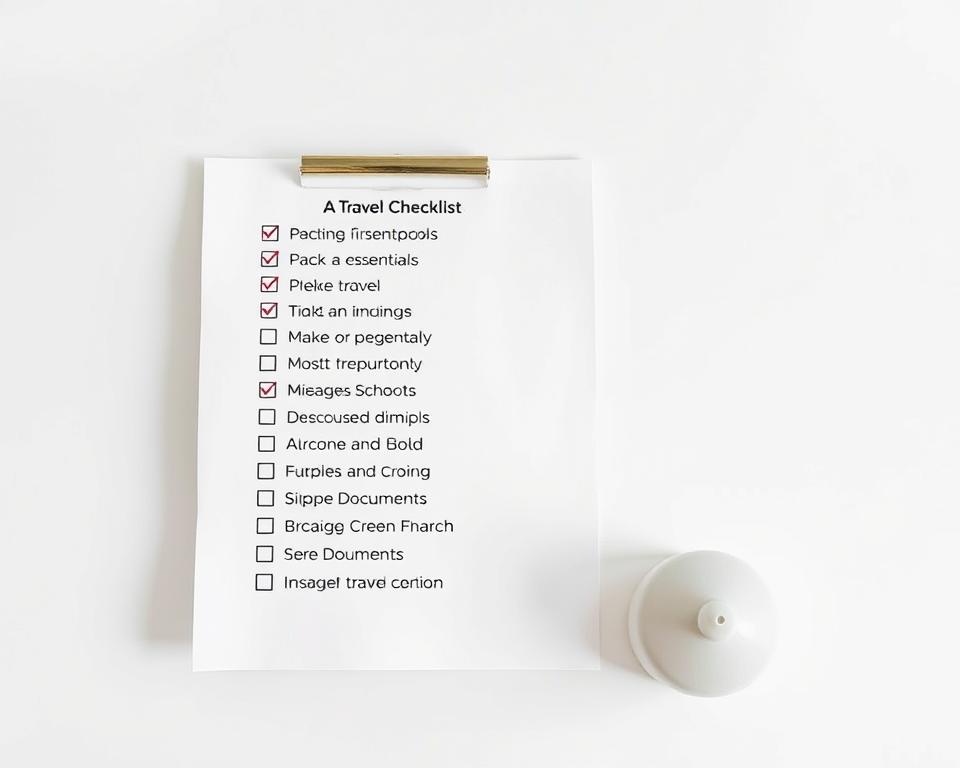 Checklist de viajes: pasos prácticos para aplicar hoy