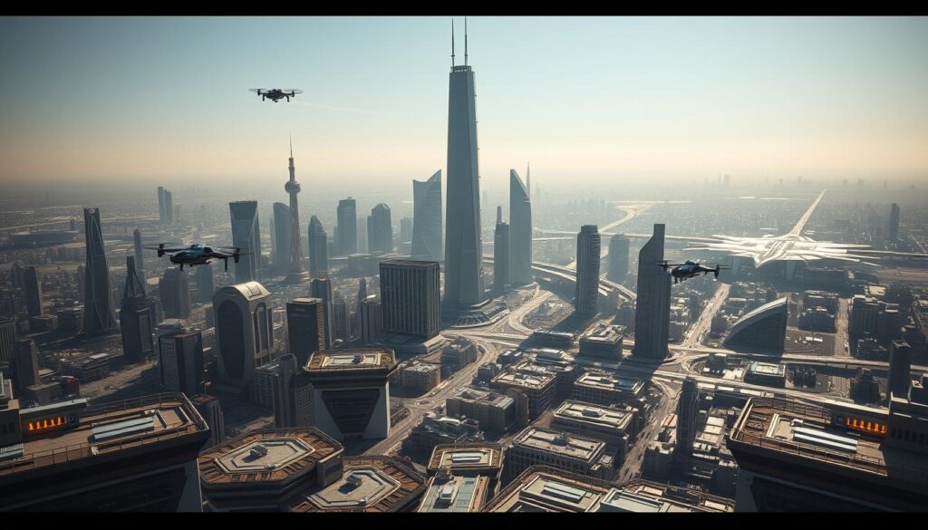 Ciudades futuristas que parecen sacadas de una película