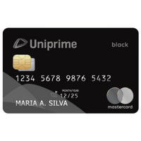 Cartão de crédito Uniprime Black