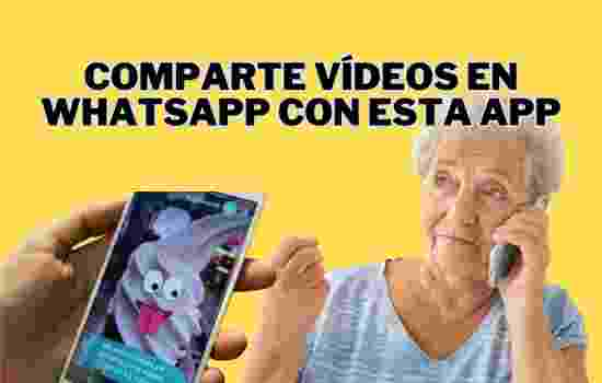 comparte vídeos en whatsapp con esta app