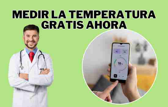 Mide tu temperatura con 1 clic